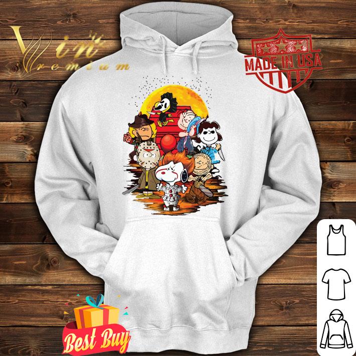 Hot The peanuts movie horror character halloween t-shirt hoodie