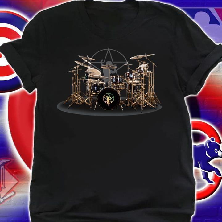 Neil Peart playing the drums t-shirt shirt
