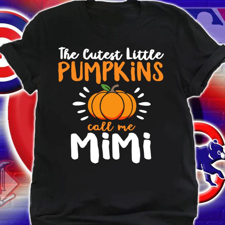 The Cutest Little Pumpkins Call Me Mimi Funny Halloween t-shirt shirt