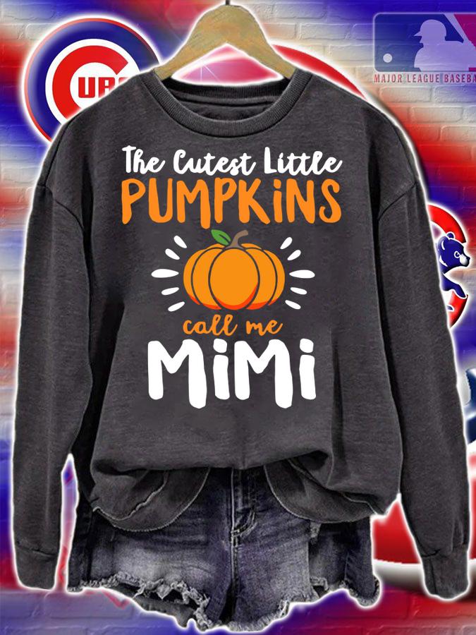The Cutest Little Pumpkins Call Me Mimi Funny Halloween t-shirt sweatshirt