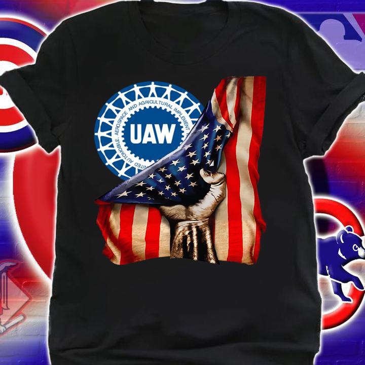 Uaw American Flag t-shirt shirt