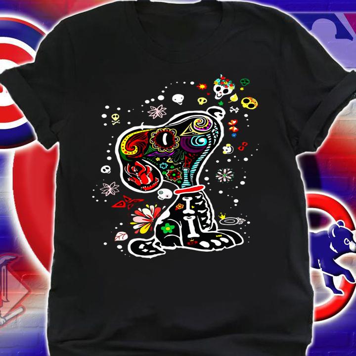 Calavera Snoopy t-shirt shirt