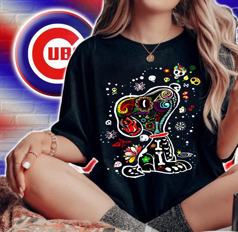 Calavera Snoopy t-shirt woman shirt