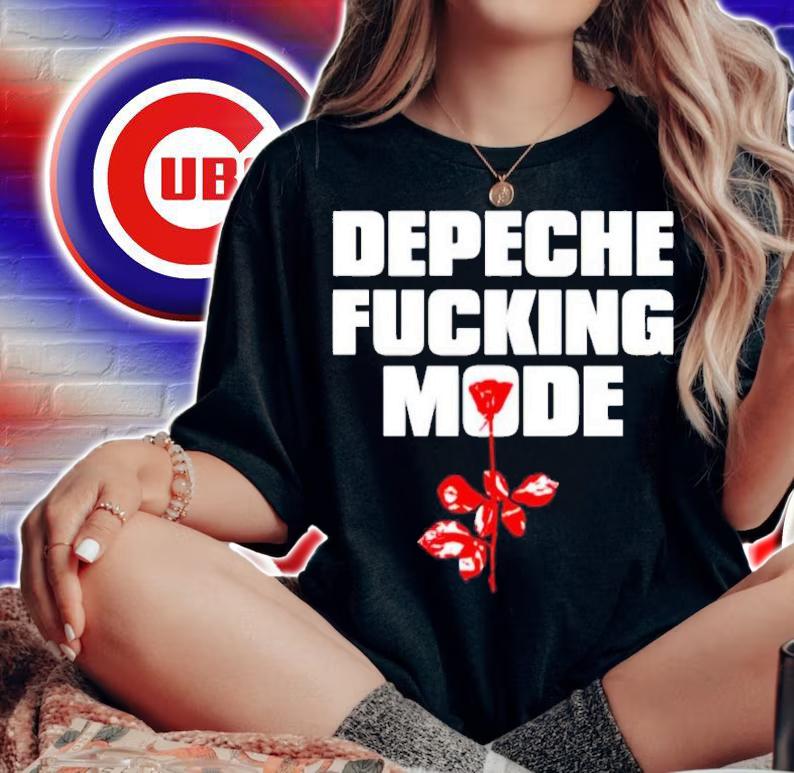 Depeche fucking mode t-shirt woman shirt