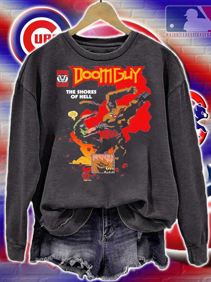 Doomguy The Shores Of Hell t-shirt sweatshirt