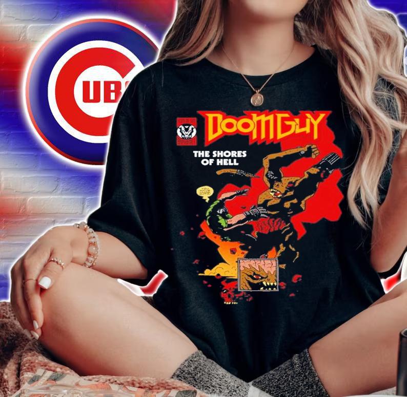 Doomguy The Shores Of Hell t-shirt woman shirt
