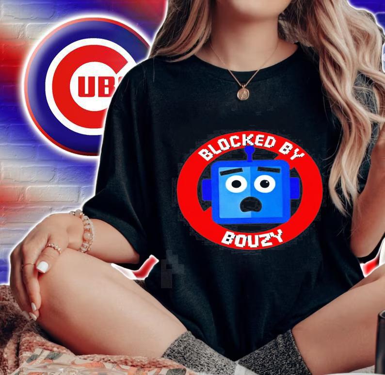 Blocked by Bouzy logo t-shirt woman shirt