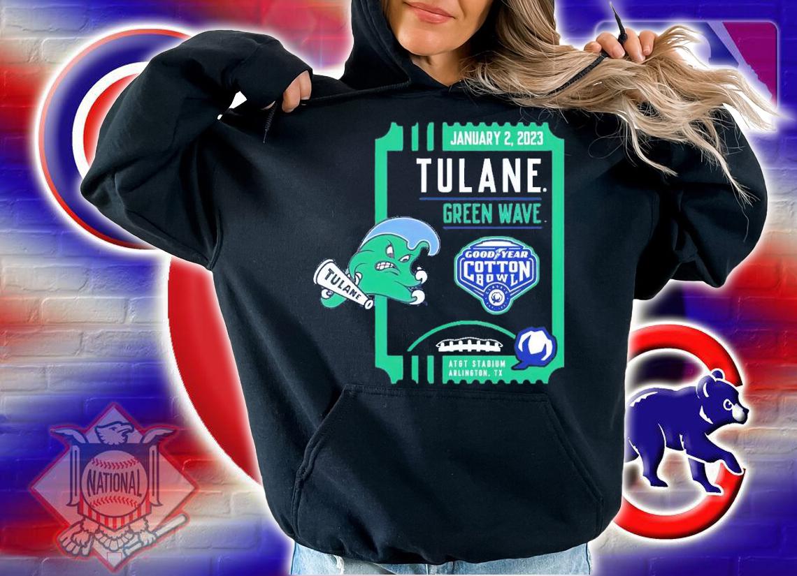 2023 Cotton Bowl Tulane Green Wave January 2 2023 AT&T Stadium shirt t-shirt hoodie