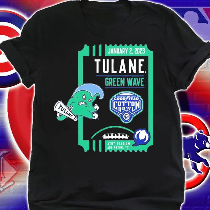 2023 Cotton Bowl Tulane Green Wave January 2 2023 AT&T Stadium shirt t-shirt shirt