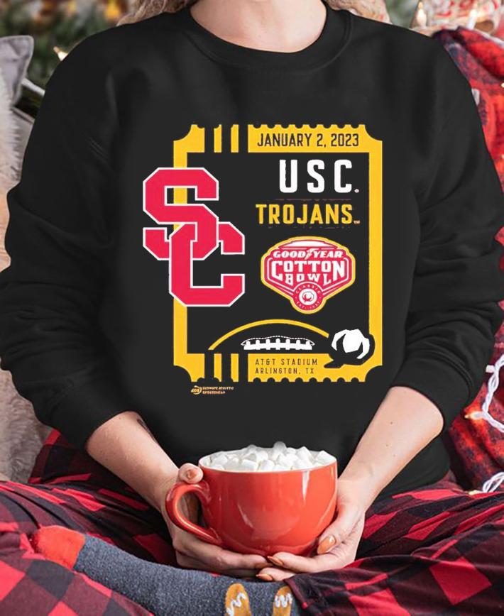 2023 Cotton Bowl USC Trojans January 2 2023 AT&T Stadium shirt t-shirt sweatshirt