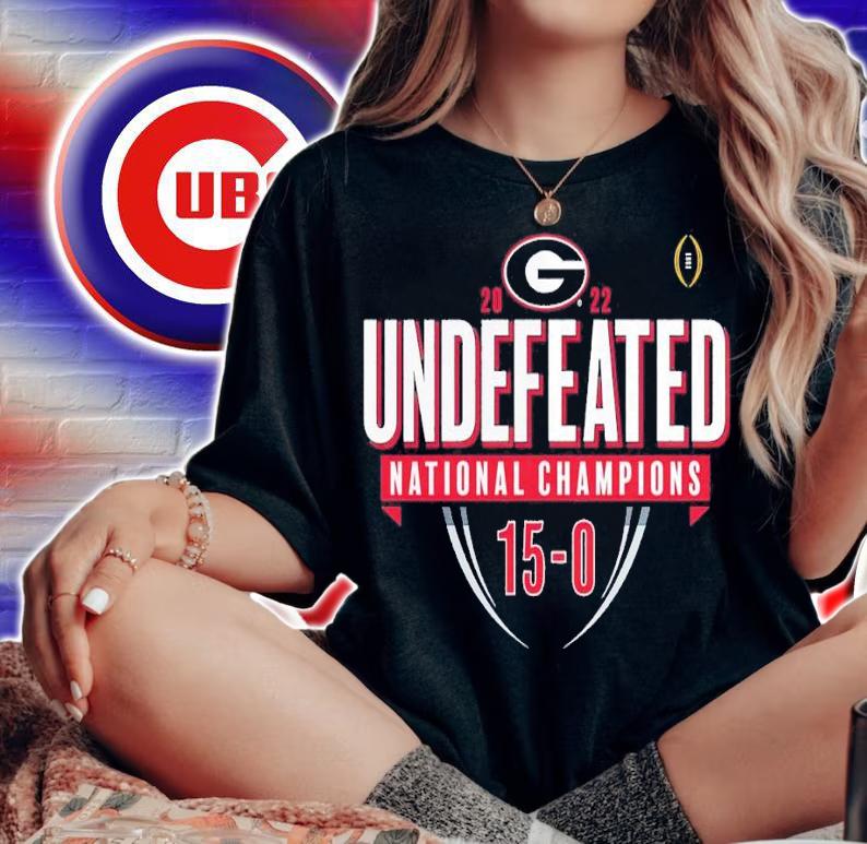 Georgia Bulldogs College Football Playoff 2022 National Champions Hometown Undefeated shirt t-shirt woman shirt