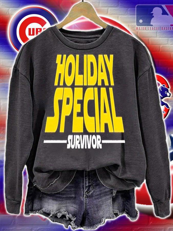 Holiday special survivor shirt t-shirt sweatshirt