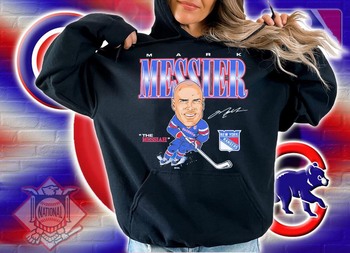 Mark Messier New York Rangers Player Caricature shirt t-shirt hoodie