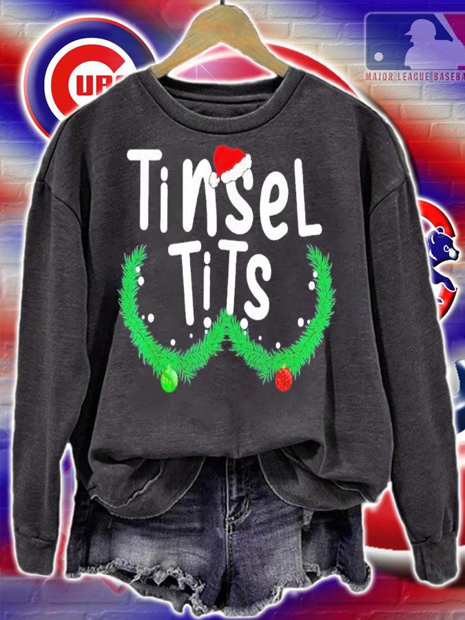 Matching Christmas Tinsel Tits And Jingle Balls Shirt t-shirt sweatshirt