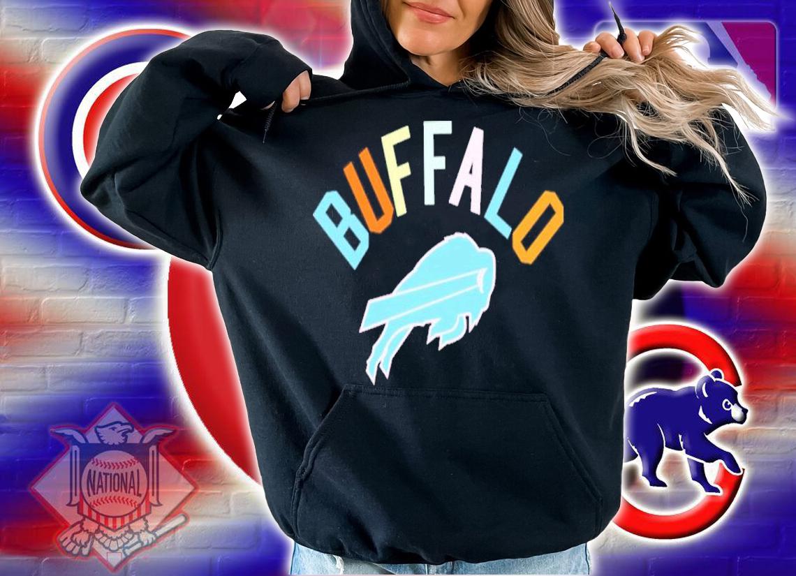 NFL Buffalo Bills Pro Standard Black Neon Shirt t-shirt hoodie