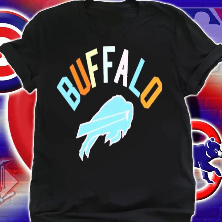 NFL Buffalo Bills Pro Standard Black Neon Shirt t-shirt shirt