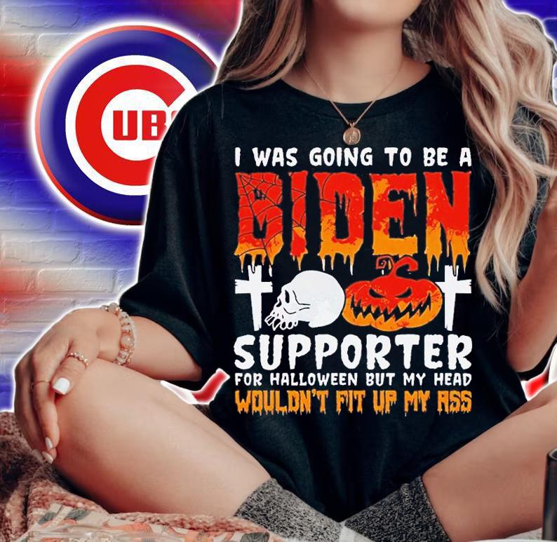 I was going to be a Biden supporter for Halloween shirt t-shirt woman shirt