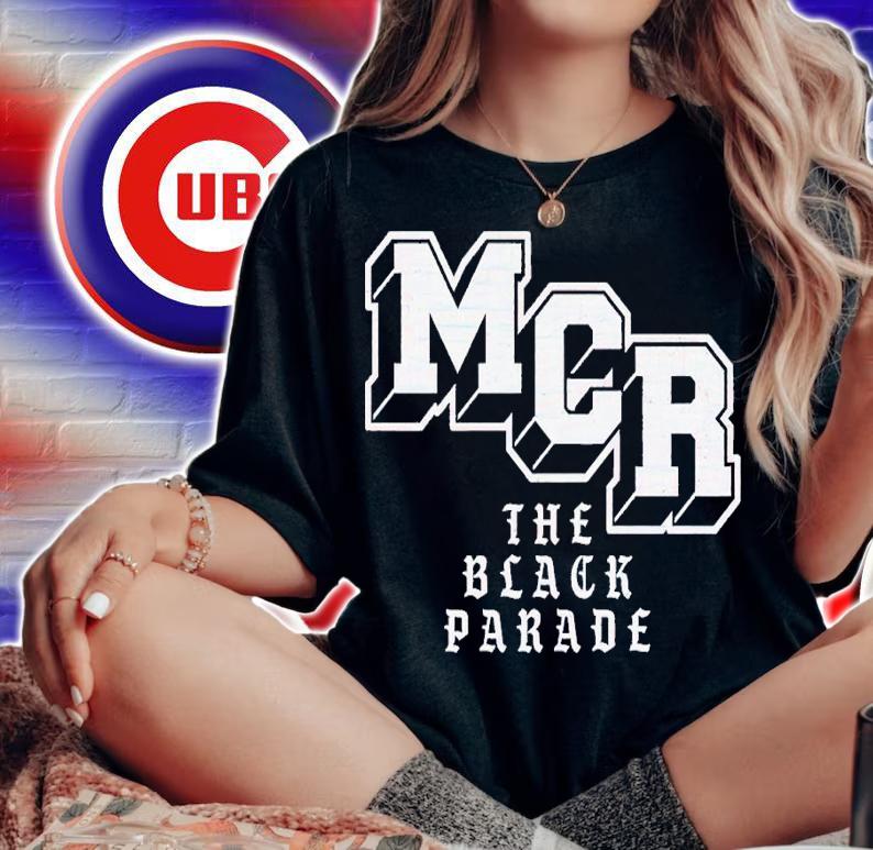 My Chemical Romance Block Parade Text shirt t-shirt