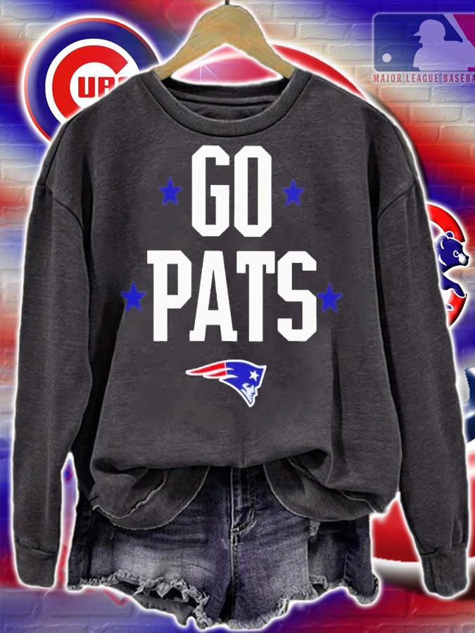 New England Patriots go pats shirt t-shirt