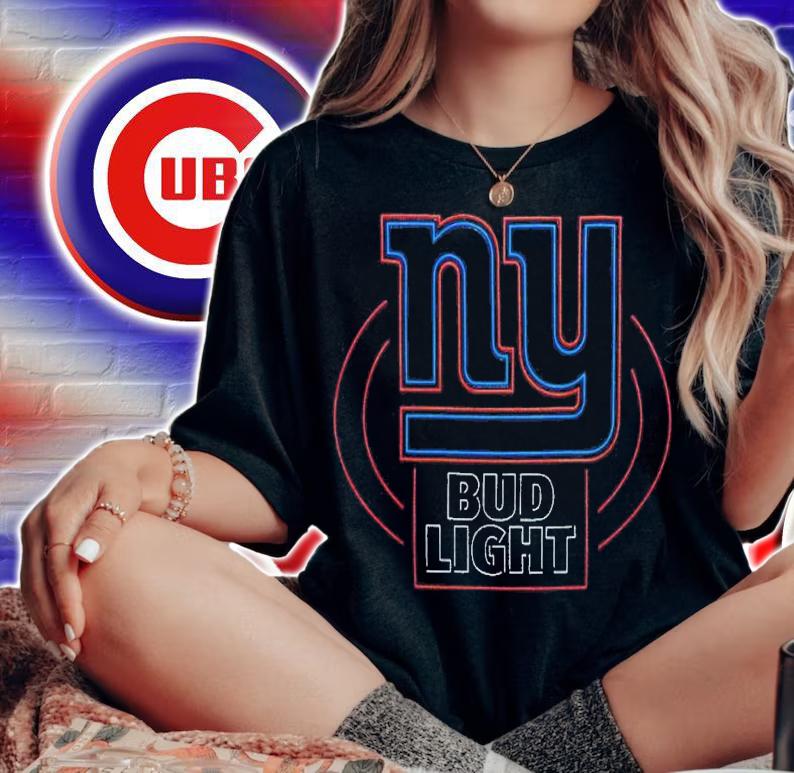 NFL X Bud Light X Giants shirt t-shirt