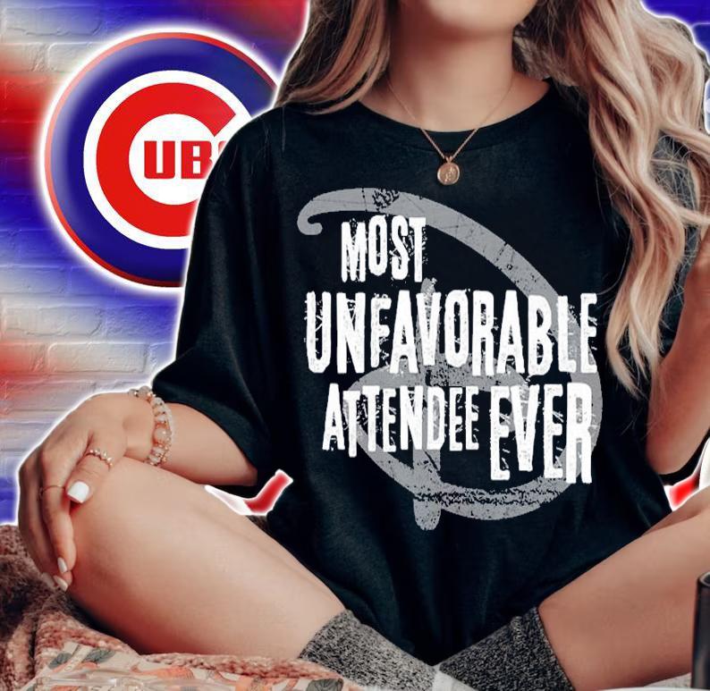 Disneyland Most Unfavorable Attendee Ever shirt t-shirt woman shirt
