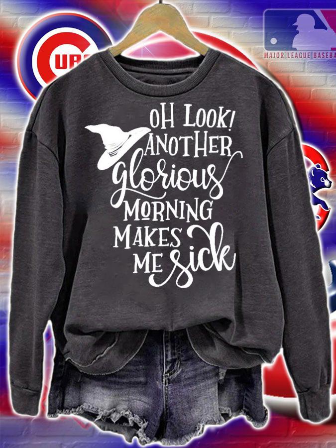 Halloween Oh Look Another Glorious Morning Hocus Pocus T-Shirt t-shirt sweatshirt