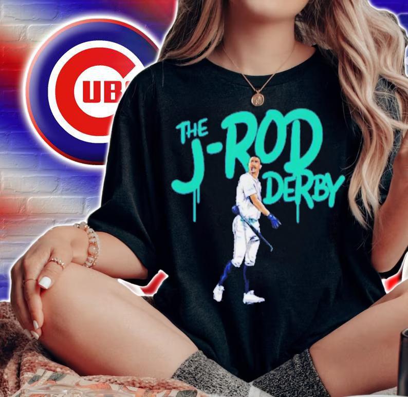 Julio Rodriguez The J-Rod Derby T-Shirt t-shirt