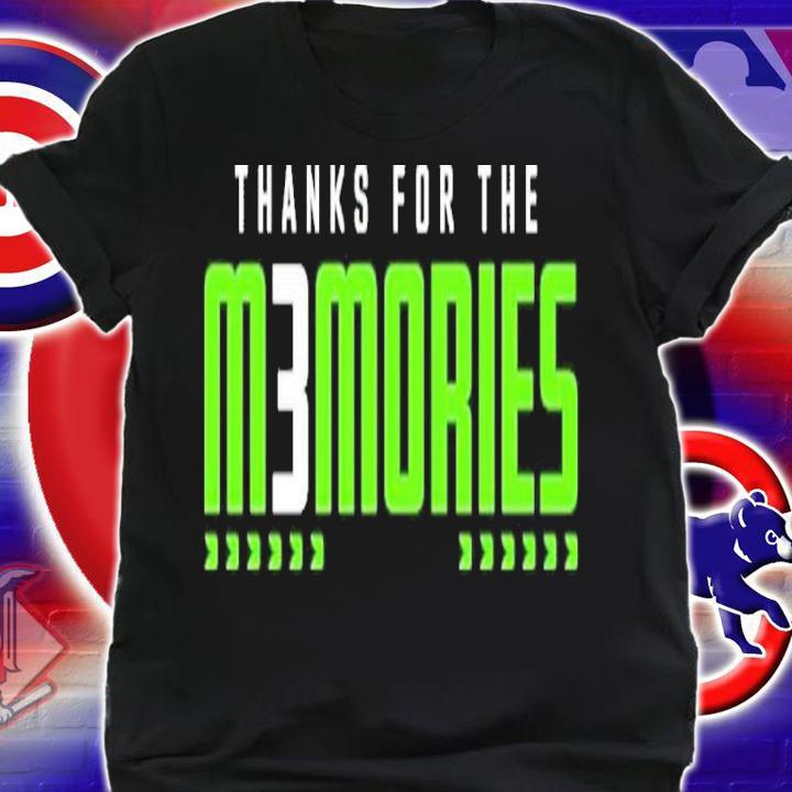 Thank You For The Memories Russell Wilson Shirt t-shirt
