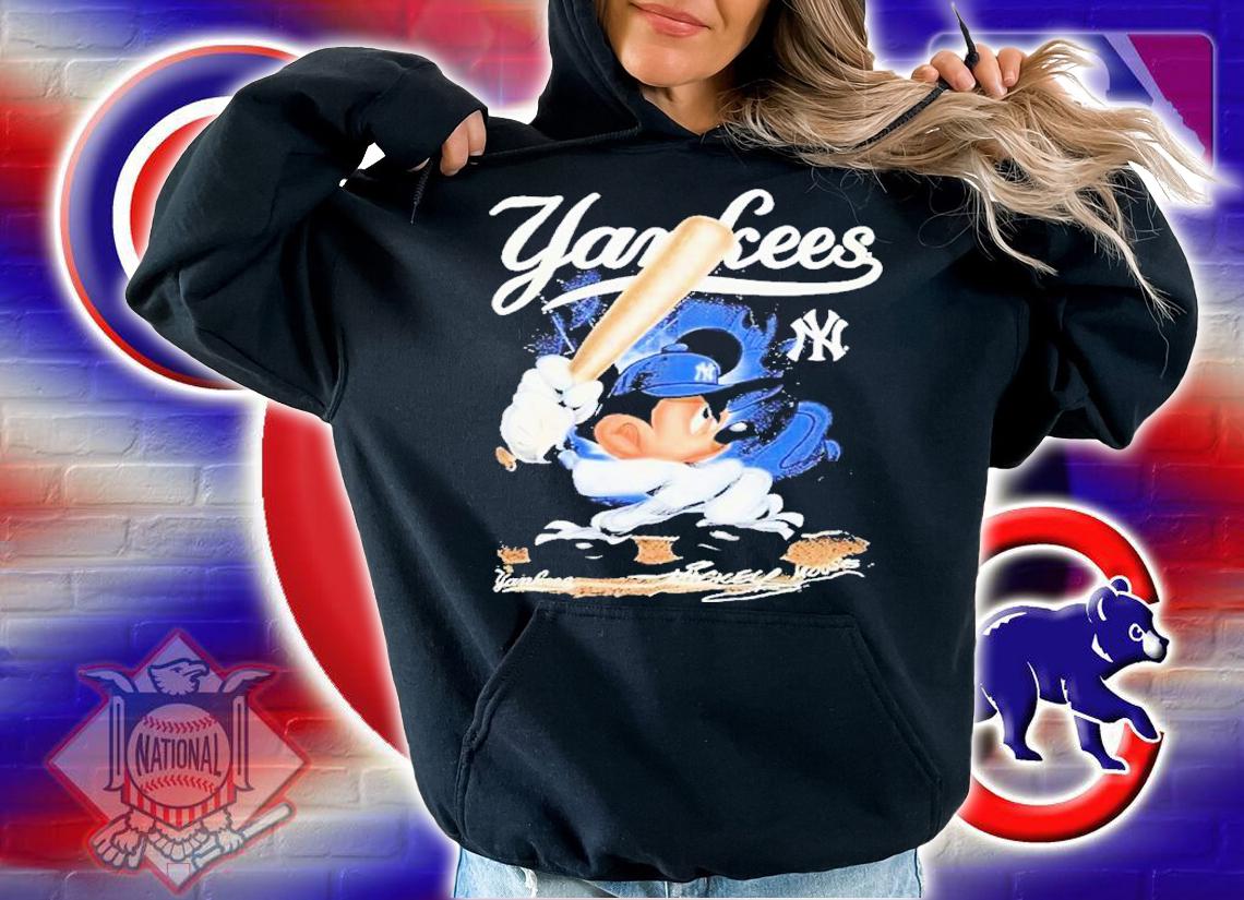 Yankees Mickey Mouse For Major League Baseball 2022 Shirt t-shirt hoodie