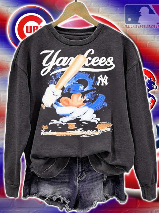 Yankees Mickey Mouse For Major League Baseball 2022 Shirt t-shirt sweatshirt