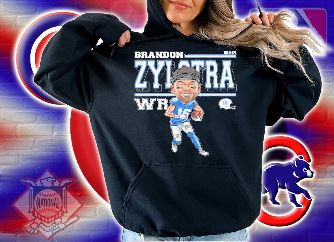 Brandon Zylstra Carolina Cartoon Football Shirt t-shirt