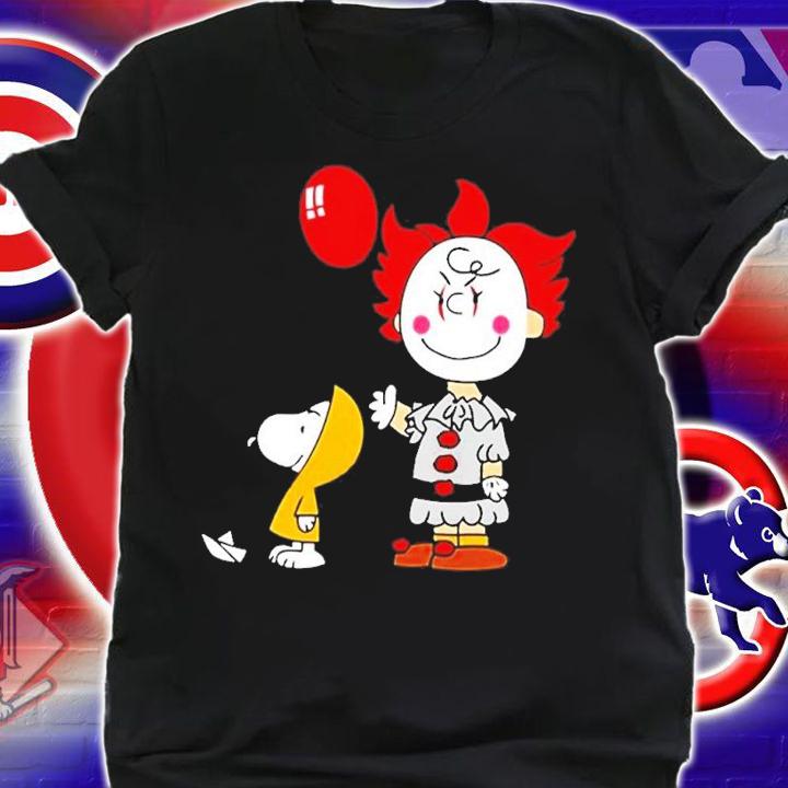 Charlie Brown Pennywise Halloween shirt t-shirt shirt