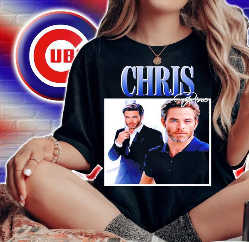 Chris Pine Vintage Bootleg Shirt t-shirt