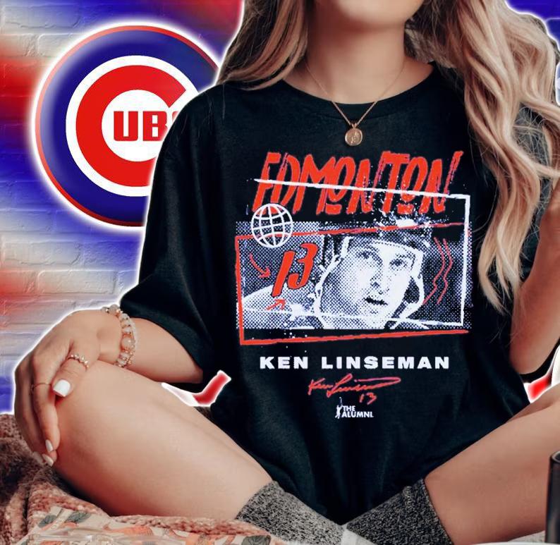 Ken Linseman Edmonton Tones Signature Shirt t-shirt woman shirt