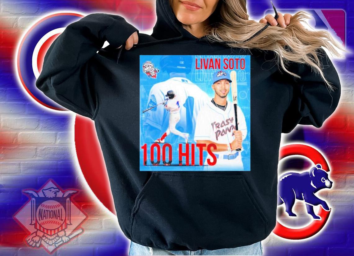 Livan Soto 100 Hits in Trash Panda Shirt t-shirt