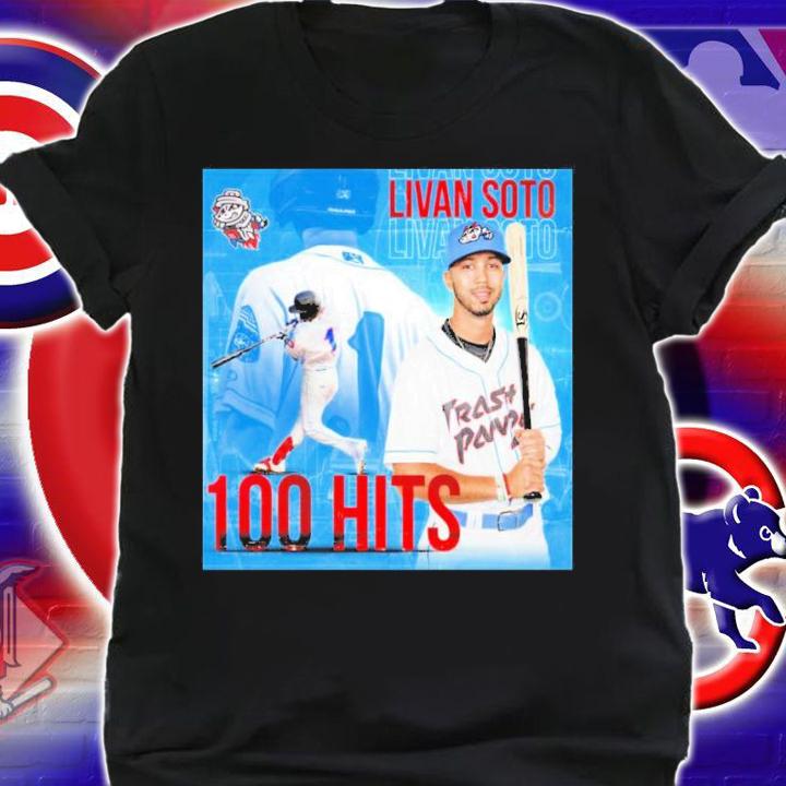 Livan Soto 100 Hits in Trash Panda Shirt t-shirt
