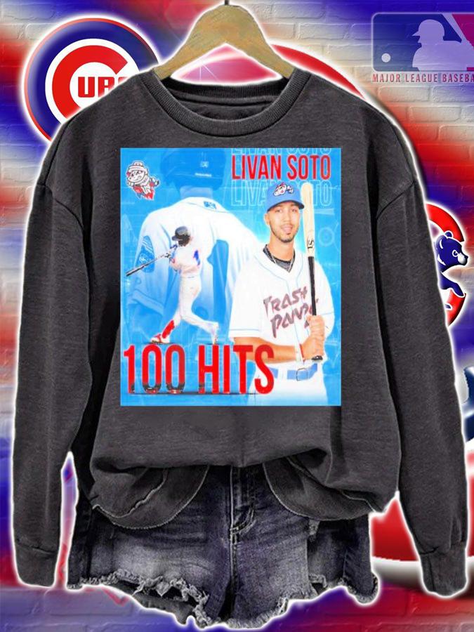 Livan Soto 100 Hits in Trash Panda Shirt t-shirt