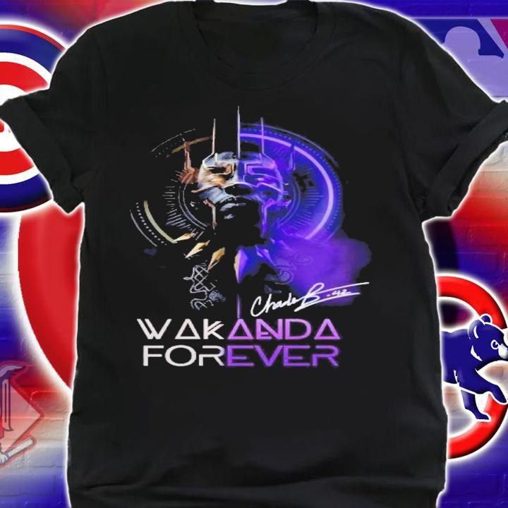 Marvel Wakanda Forever Black Panther Signature Shirt t-shirt
