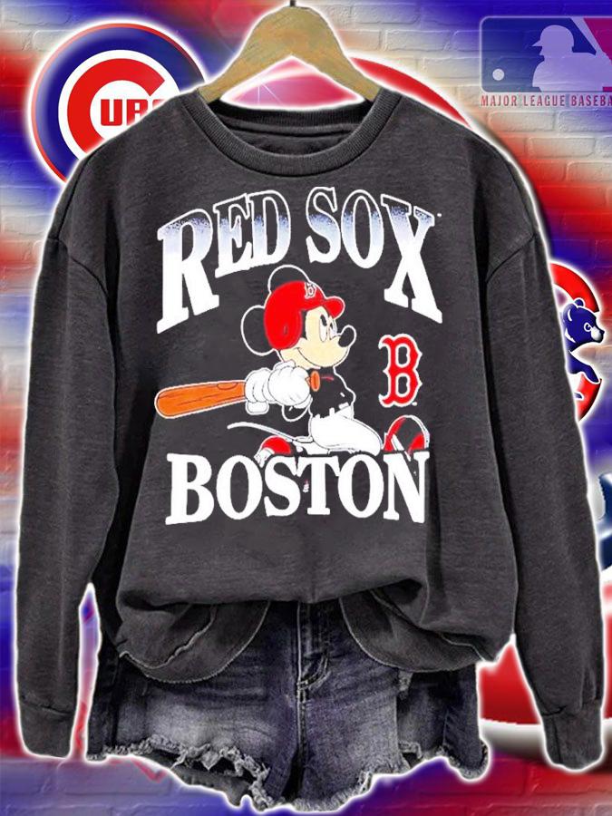 Mickey Mouse Toddler Boston Red Sox Disney Game Day Shirt t-shirt sweatshirt