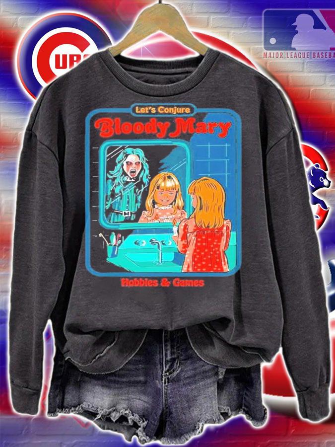 Let's Conjure Bloody Mary Vintage Art Halloween Shirt t-shirt