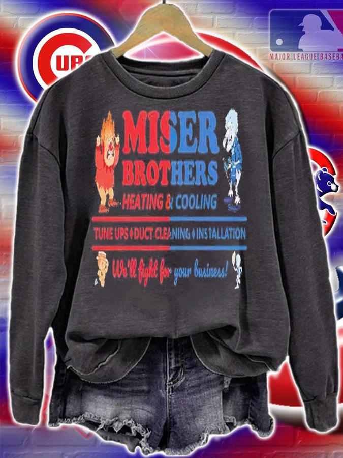Miser Brothers Heating And Cooling shirt t-shirt