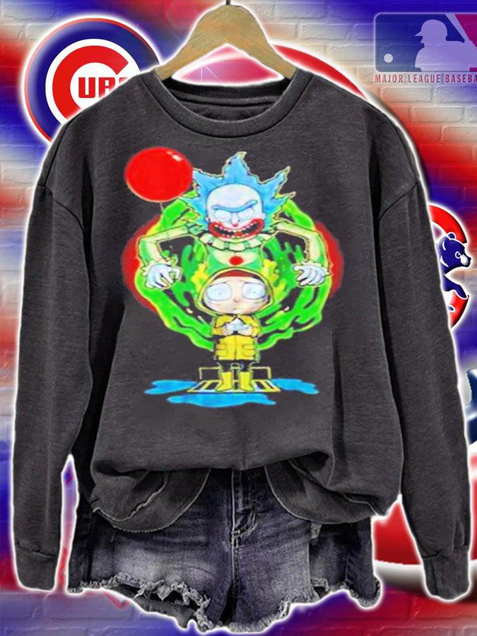 Rick and Morty x Pennywise shirt t-shirt