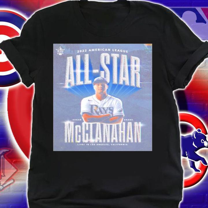 2022 American League All-Star McClanahan Tampa Bay Rays Shirt t-shirt shirt