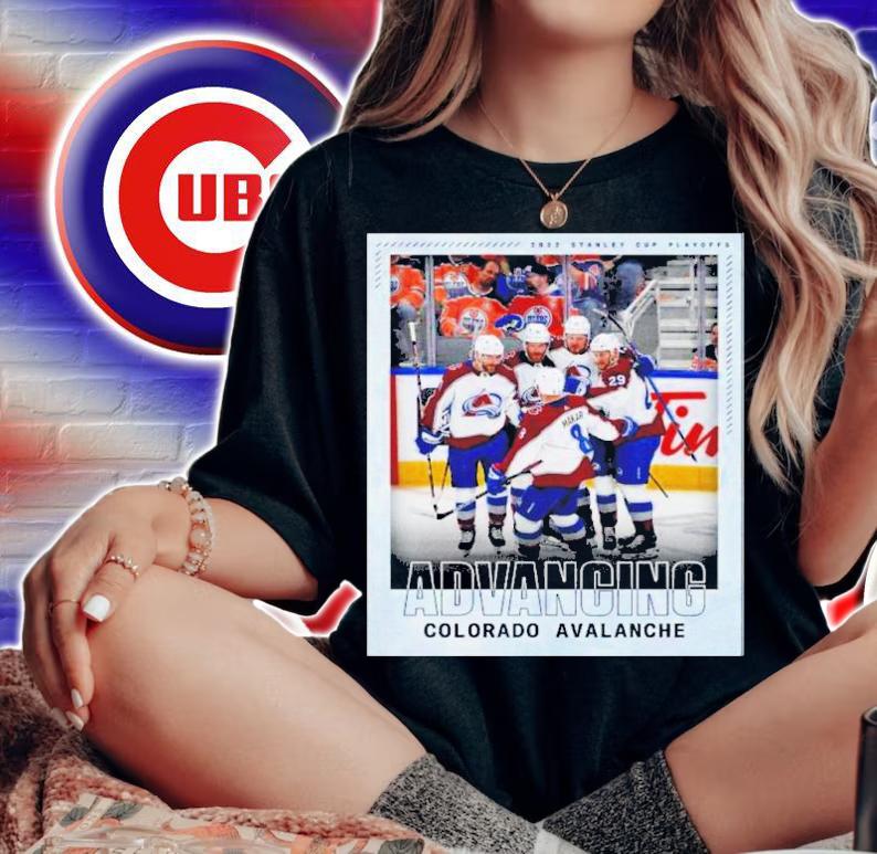 Advancing Colorado Avalanche 2022 Western Conference Champions Shirt t-shirt