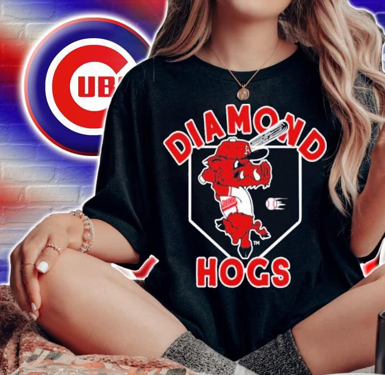 Arkansas Diamond Hogs Vintage Shirt t-shirt