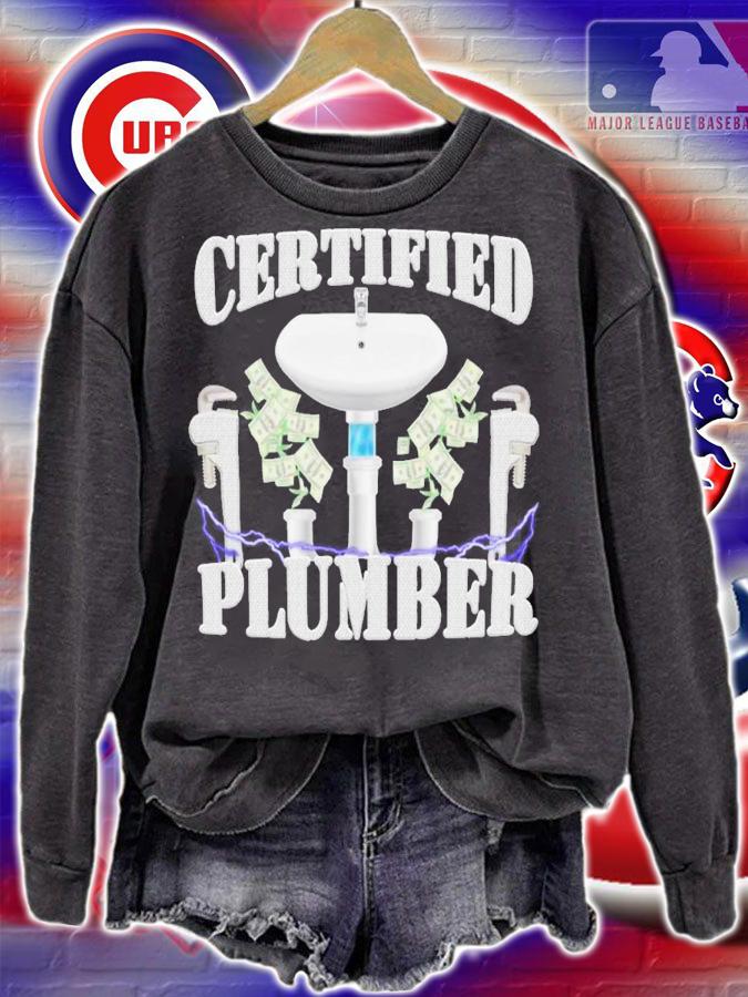 Certified Plumber T-Shirt t-shirt