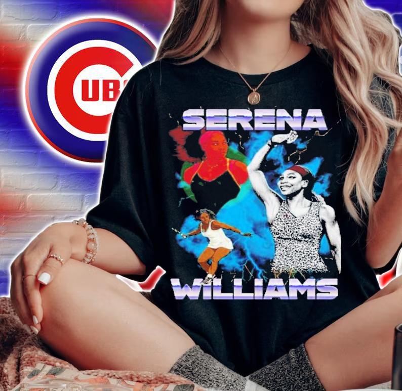 Serena Williams Drawing Tennis Pro T-Shirt t-shirt