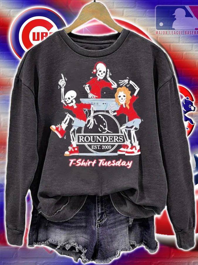 Skeleton Rounders T-shirt Tuesday Shirt t-shirt sweatshirt