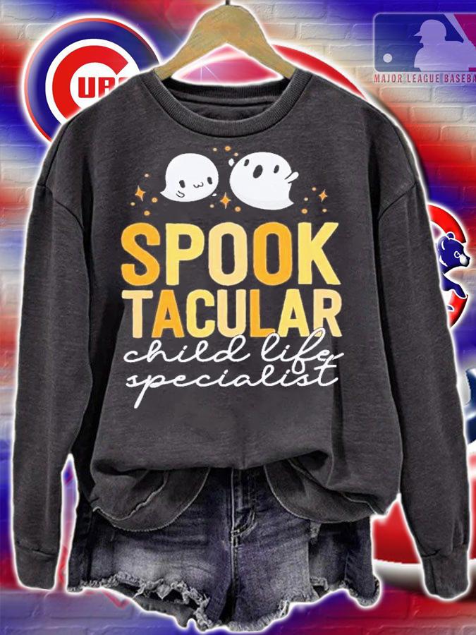 Spooktacular Child Life Specialist Halloween T-Shirt t-shirt sweatshirt