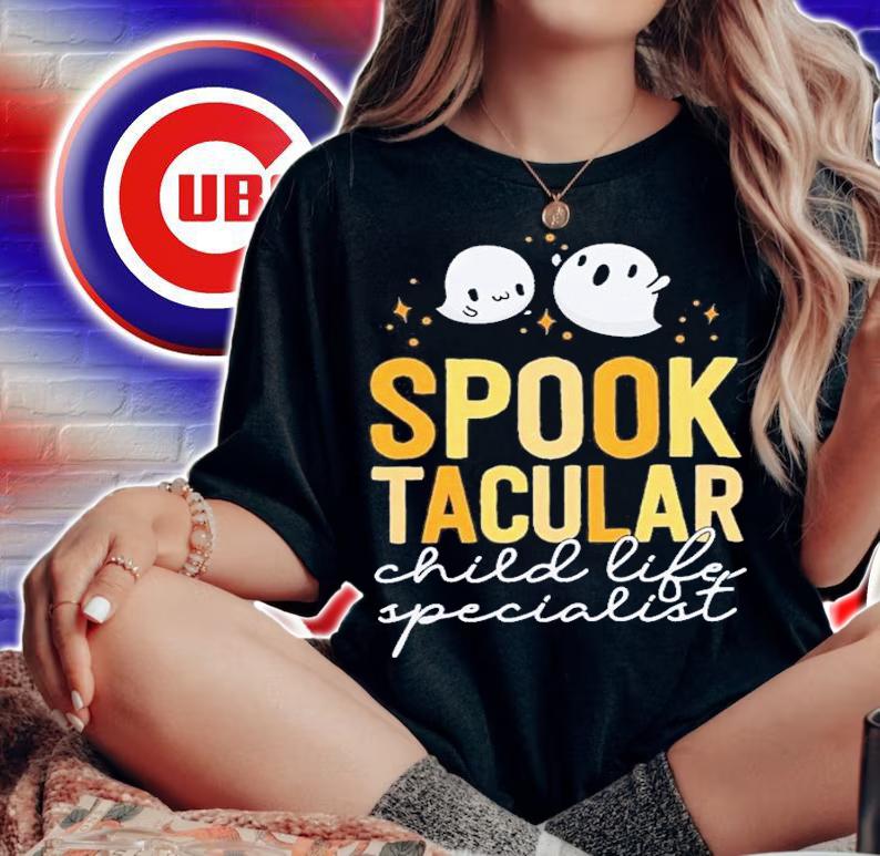 Spooktacular Child Life Specialist Halloween T-Shirt t-shirt woman shirt